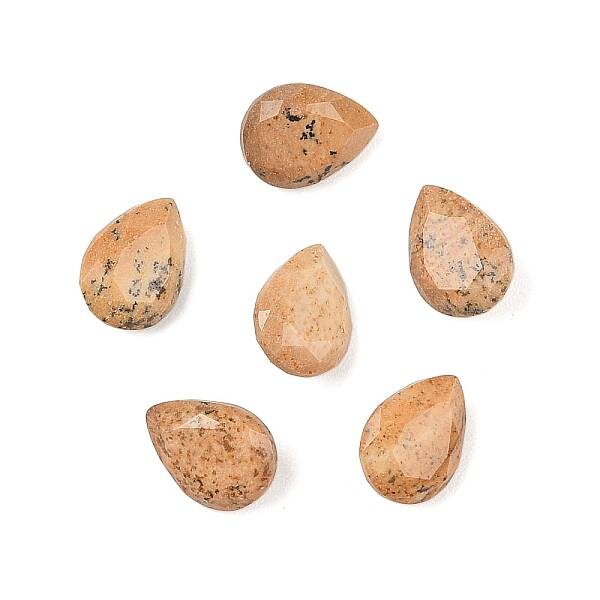 Natural Picture Jasper Cabochons