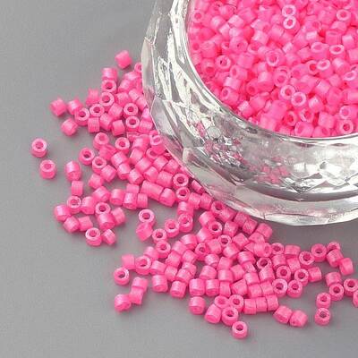 Baking Painted Glass Bugle Beads