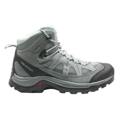 SALOMON Hiking Boots Grey Synthetic Womens UK 4.5