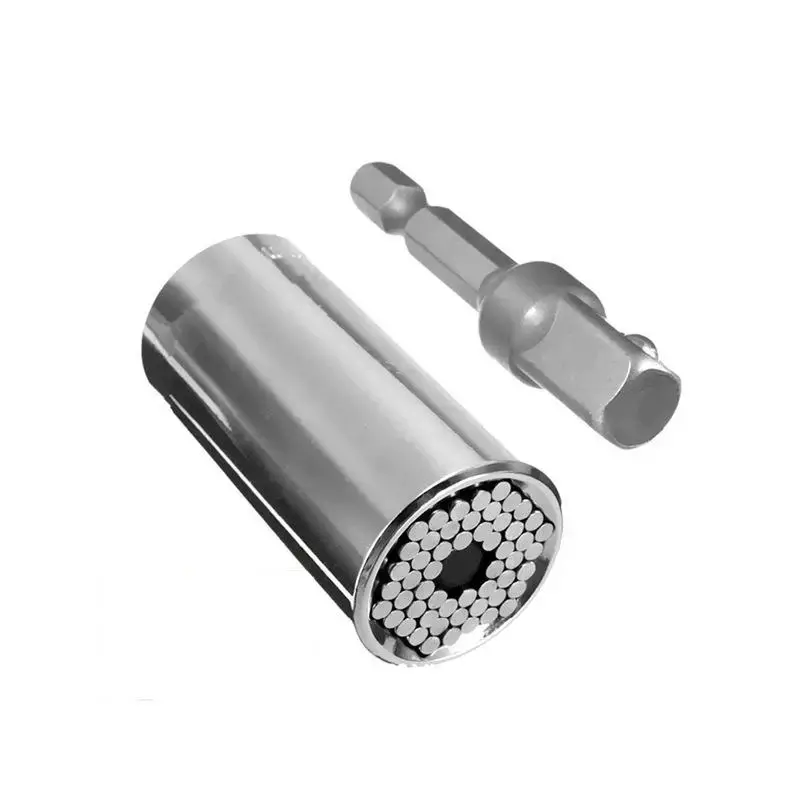 Universal Socket, Self-adjusting Socket, Adapter Socket For Wrench Ratchet & Power Drill, Tools Gifts For Men, Professional P...