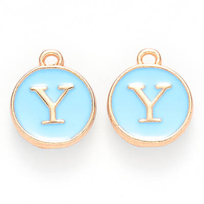 Golden Plated Alloy Enamel Charms
