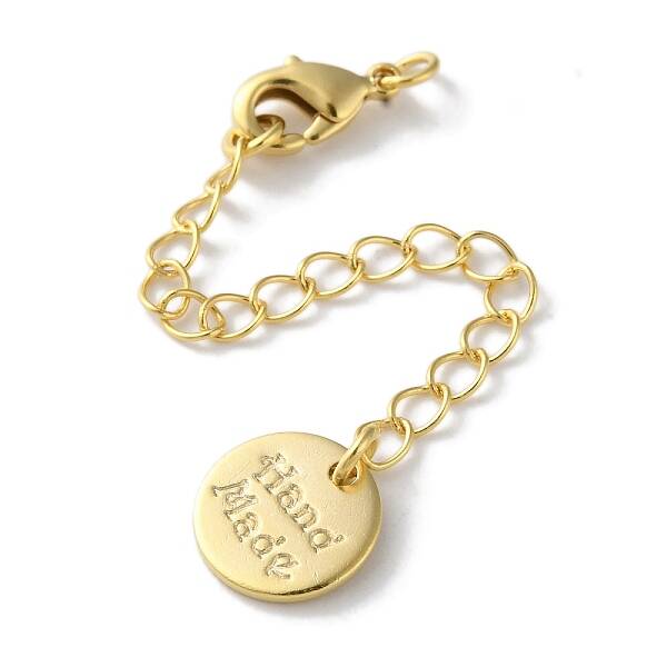 Brass Lobster Clasps & Ends with Chain