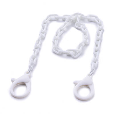Personalized ABS Plastic Cable Chain Necklaces