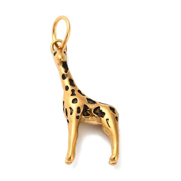 Animal Themes 304 Stainless Steel Enamel Pendants