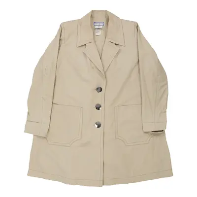 Variations Yves Saint Laurent Trench Coat - 3XL Beige Cotton Blend