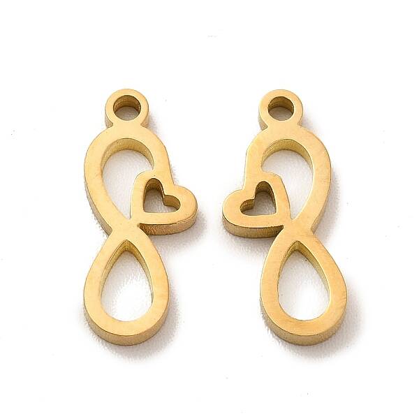 Ion Plating(IP) 304 Stainless Steel Charms