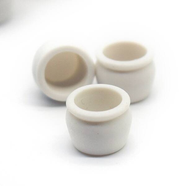 Dollhouse Miniature Empty Flower Pot Model