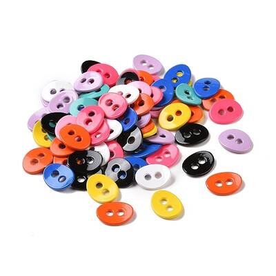 Spray painted Alloy Buttons