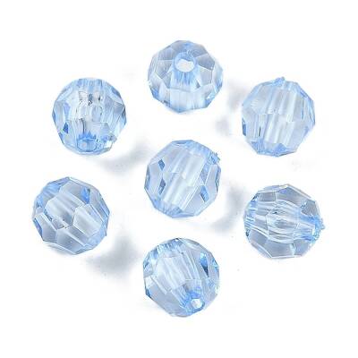 Transparent Acrylic Beads