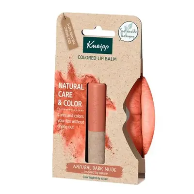 Balsamo labbra colorato Kneipp Natural Dark Nude 3,5g