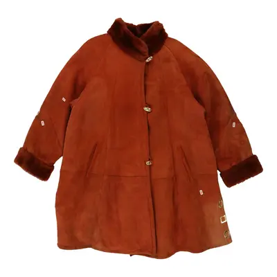Unbranded Jacket - 2XL Orange Suede