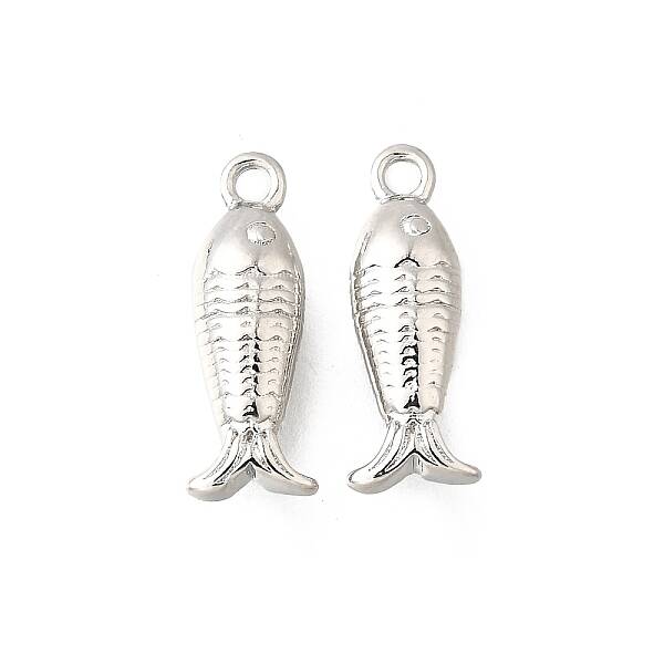 Ocean Theme Brass Charms