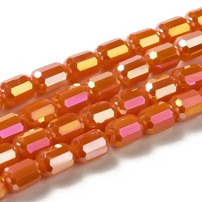 Electroplate Glass Beads Strands