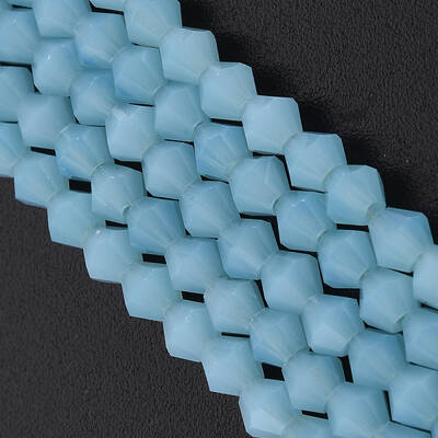 Faceted Bicone Opal Beads Strands