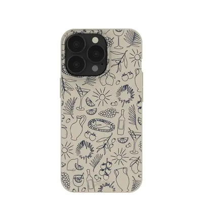 London Fog Mediterranean Moments iPhone 13 Pro Case