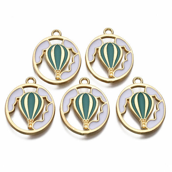 Alloy Enamel Pendants