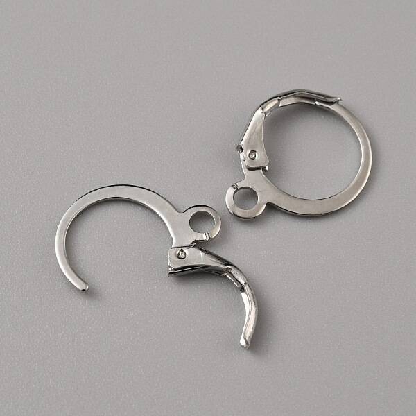 Brass Leverback Earring Findings