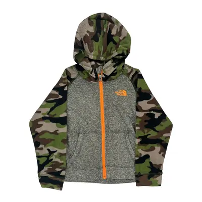 Age 4 The North Face Hoodie - 3XS Grey Polyester