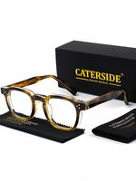 Retro Full Frame Eyeglasses, Glasses for Men, Fashion Anti-blue Light Eyeglasses for Women & Men, Stylish Trendy Eyewear for ...