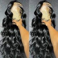 Bling Hair 12-36Inch Body Wave 13x4 13x6 HD Lace Front Real Human Hair Wigs 180 Density 4x4 Lace Closure Brazilian Lace Wig F...