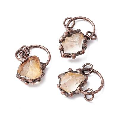 Natural Citrine Pendants