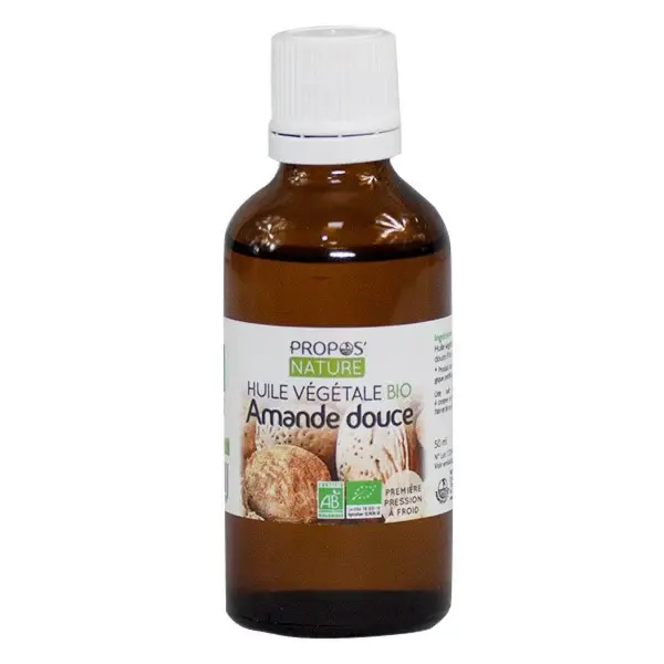 Propos'Nature Organic Sweet Almond Vegetable Oil 50ml