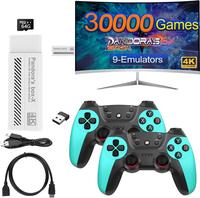 Retro Game Console, Handheld Console, Plug and Play Video Game Stick, Retro Play Retro Game Stick 9 emulators, 4K HDMI Output