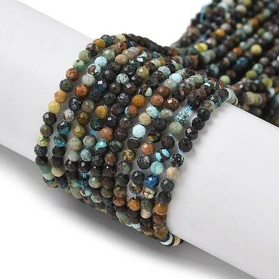 Natural HuBei Turquoise Beads Strands