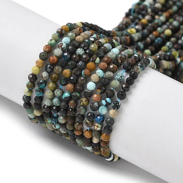 Natural HuBei Turquoise Beads Strands