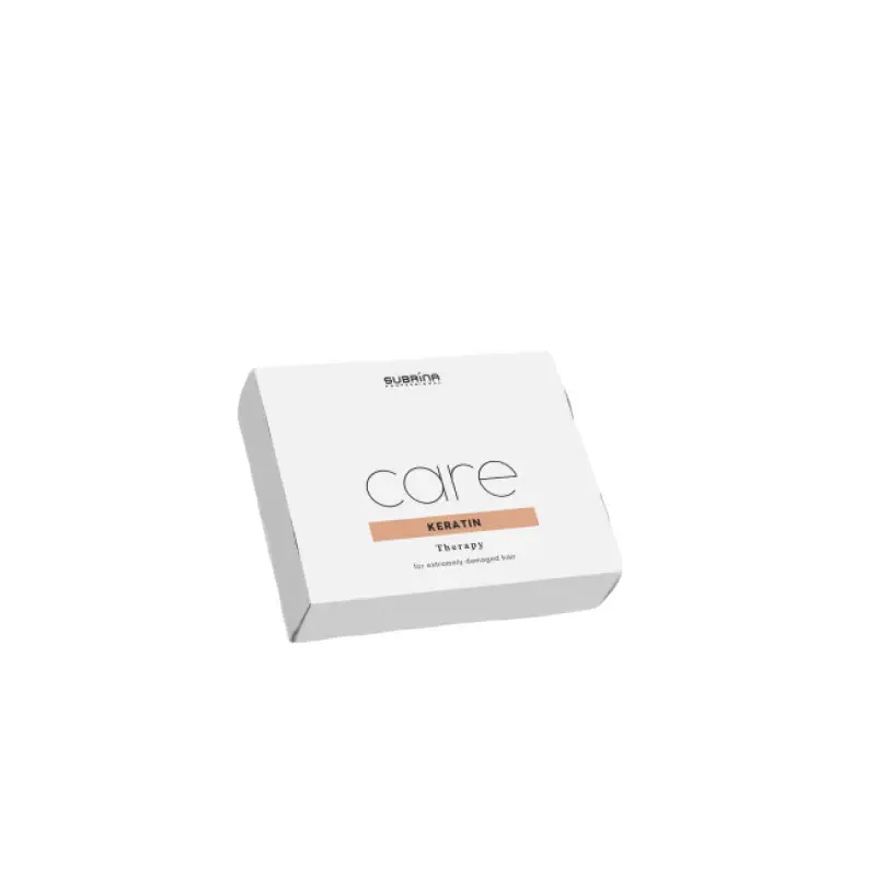 Set Subrina Professional Care Keratin Strengthening Hair Serum 6 pieces 10 ml