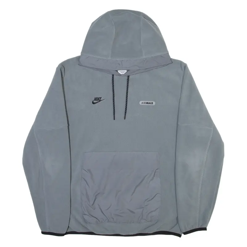 NIKE Air Max Mens Grey Hoodie L