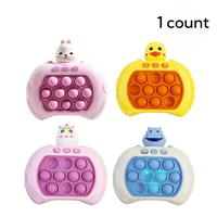 Travel Cartoon Animal Design Push Pop Bubble Sensory Toy For Adults, 1 Count Whack a Mole Game, Stress Relief Toy, Christmas...