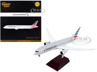 Boeing 787-9 Commercial Aircraft with Flaps Down \