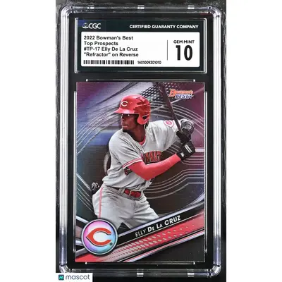 Elly De La Cruz CGC 2022 Bowman's Best #TP 17 \