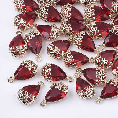 Transparent Glass Pendants
