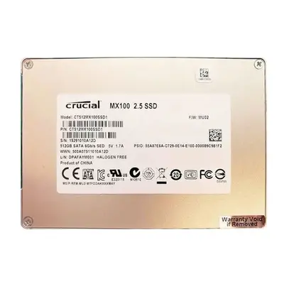 Crucial CT512MX100SSD1 | MX100 512GB Multi-Level Cell SATA 6Gb/s 2.5-Inch Solid State Drive