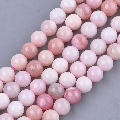 Natural Pink Opal Beads Strands