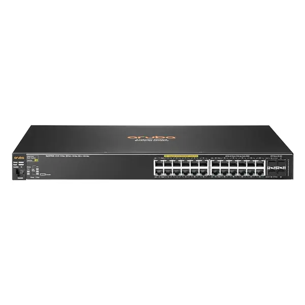 J9773AR#AKL HP Aruba 2530 Series 2530-24G-PoE+ 24 x RJ-45 PoE+ 10/100/1000Base-T and 4 x SFP Ports Layer 2 Managed Gigabit Et...
