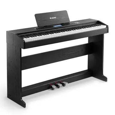 Donner DDP-95 Weighted Upright Digital Piano - Black / Piano