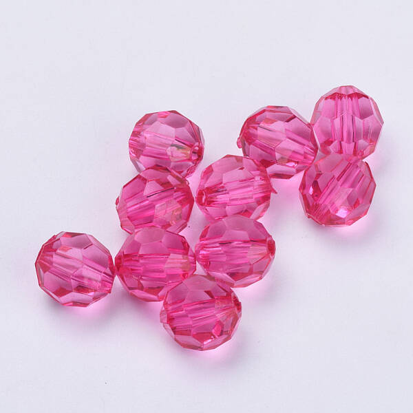 Transparent Acrylic Beads