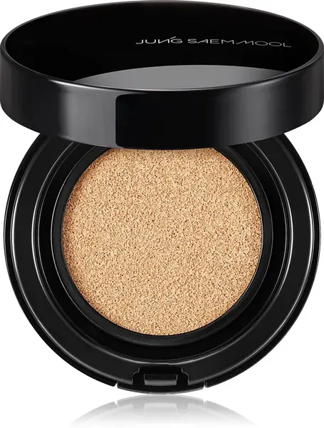 JUNG SAEM MOOL Essential Skin Nuder long-lasting cushion foundation SPF 50+ + Medium Deep color refill 2× 14 g
