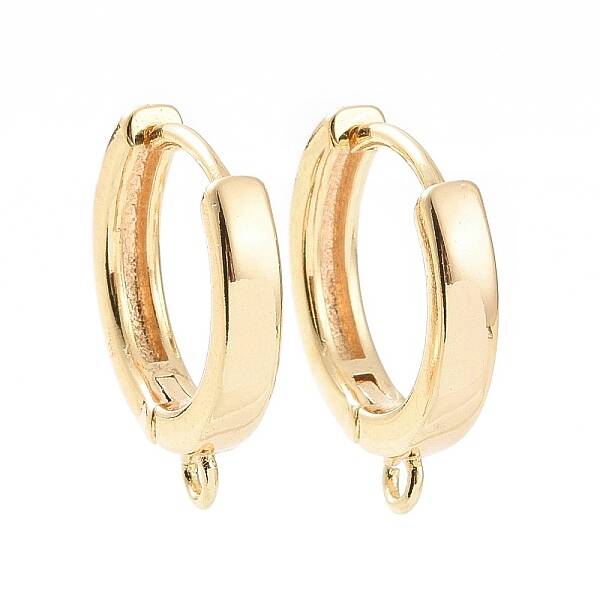 Brass Hoop Earring Findings