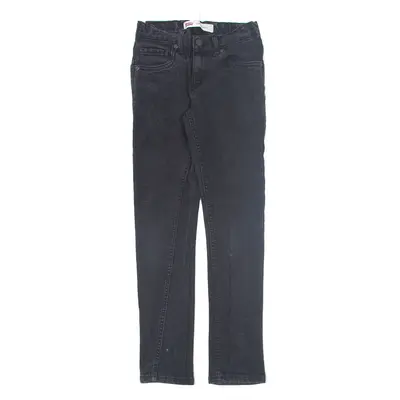 LEVI'S 510 Jeans Black Denim Regular Skinny Boys W22 L25