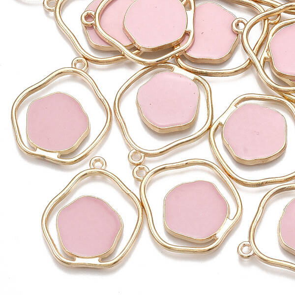 Alloy Enamel Pendants
