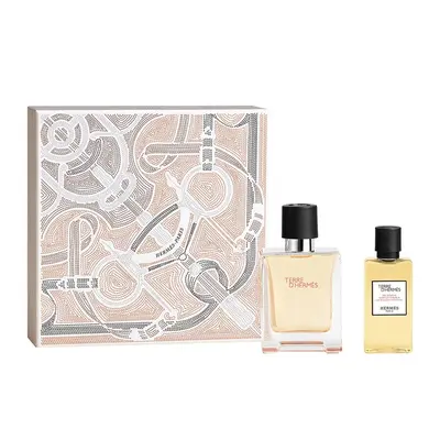 Hermès Hermes Terre Dhermes Eau De Toilette for men 50 ml Spray Shower gel 40 ml
