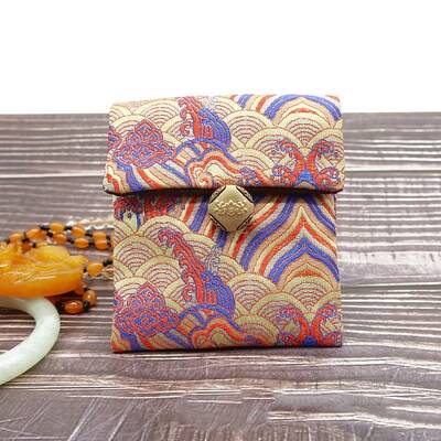 Chinese Style Satin Jewelry Packing Pouches
