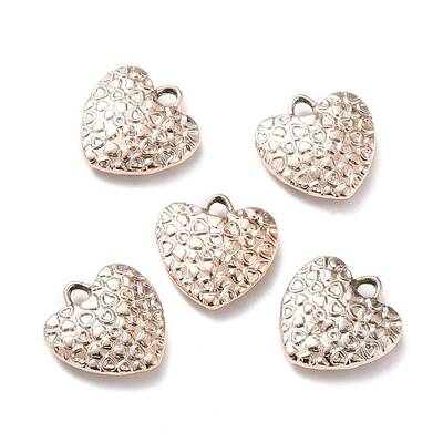 Alloy Heart Pendants