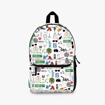 Taylor Swift Eras Tour Album Art Patterned Backpack