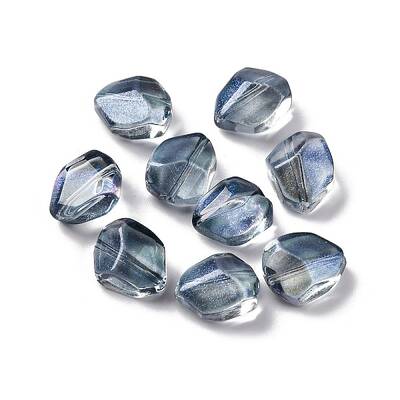 Baking Paint Transparent Glass Beads
