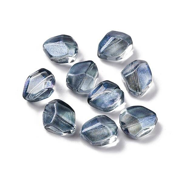 Baking Paint Transparent Glass Beads